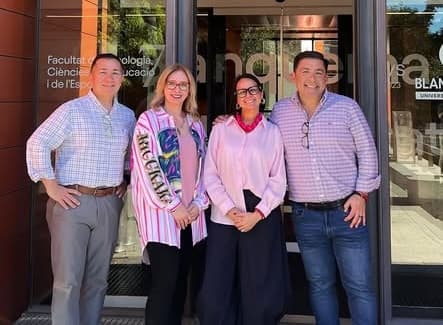 Miembros de RedcolBiobío participan en pasantía internacional sobre inclusión educativa en Barcelona